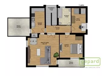 Prodej apartmánového domu 9+2, 278 m2, garáž, Skupova, Jeseník