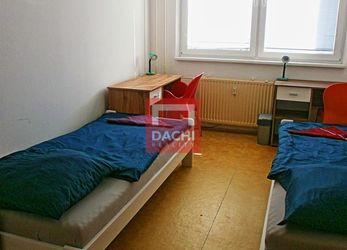 Pronájem plně vybaveného bytu pro studenty, 3+1, 72 m², Olomouc, ulice Stiborova