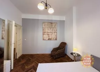 Praha, krásný zařízený byt 2+1 k pronájmu, 70m2, Nové Město, Ve Smečkách