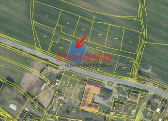 Prodej stavebního pozemku 743 m2, Manětín, Plzeň-sever