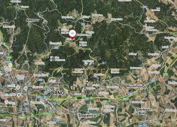 Prodej pozemků o výměře 5202 m2 v k.ú. Kanice (okr. Brno-venkov)