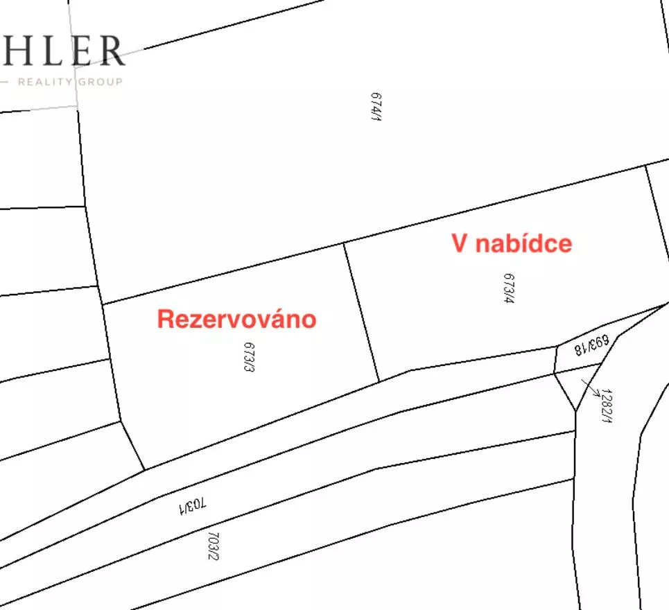 Prodej, stavebního pozemku, 1158 m², Kaznějov