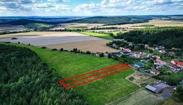 Prodej pozemku s možností výstavby RD o rozloze 4 147 m2, Dolce u Přeštic, Plzeň-jih