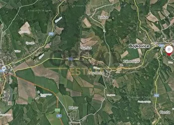 Prodej 2 pozemků o výměře 2973 m2 v k.ú. Bojkovice (okres Uherské Hradiště)