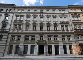 Praha, komerční prostory k pronájmu (88 m2) po rekonstrukci, terasa, Opatovická ulice - Praha 1