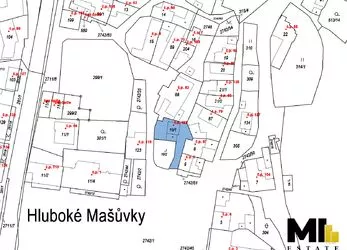 Prodej menšího RD o velikosti 40 m2 na pozemku o velikosti 232 m2 v obci Hluboké Mašůvky, Znojmo.