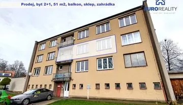 Prodej, byt 2+1, 51 m2, Sepekov