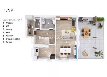 Prodej rodinného domu 5+1|T|2xPS s celkovou užitnou plochou 155 m2