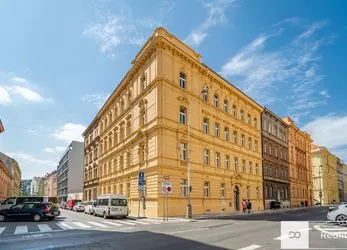 Pronájem nové a krásné bytové jednotky 1+kk, 31,3 m2, 15 500,- Kč, Svornosti, Praha 5 - Smíchov