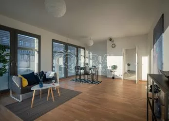 Prodej bytu 2+kk s terasou, 78m2, Breitfeldova, Praha - Karlín