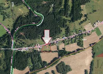 Srní - Mechov; šumavská chalupa (3+1; cca 85 m2) se zahradou 5.984 m2