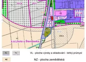 Komerční pozemky v k.ú. Lhota u Šternberka