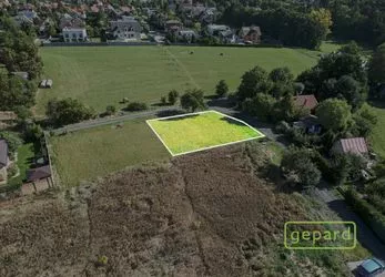 Prodej pozemku 430 m2, na výstavbu rodinného domu se stavebním povolením, Praha - Křeslice