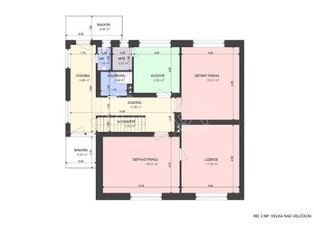 Prodej rodinného domu 2x 3+1, celková výměra asi 2154 m²