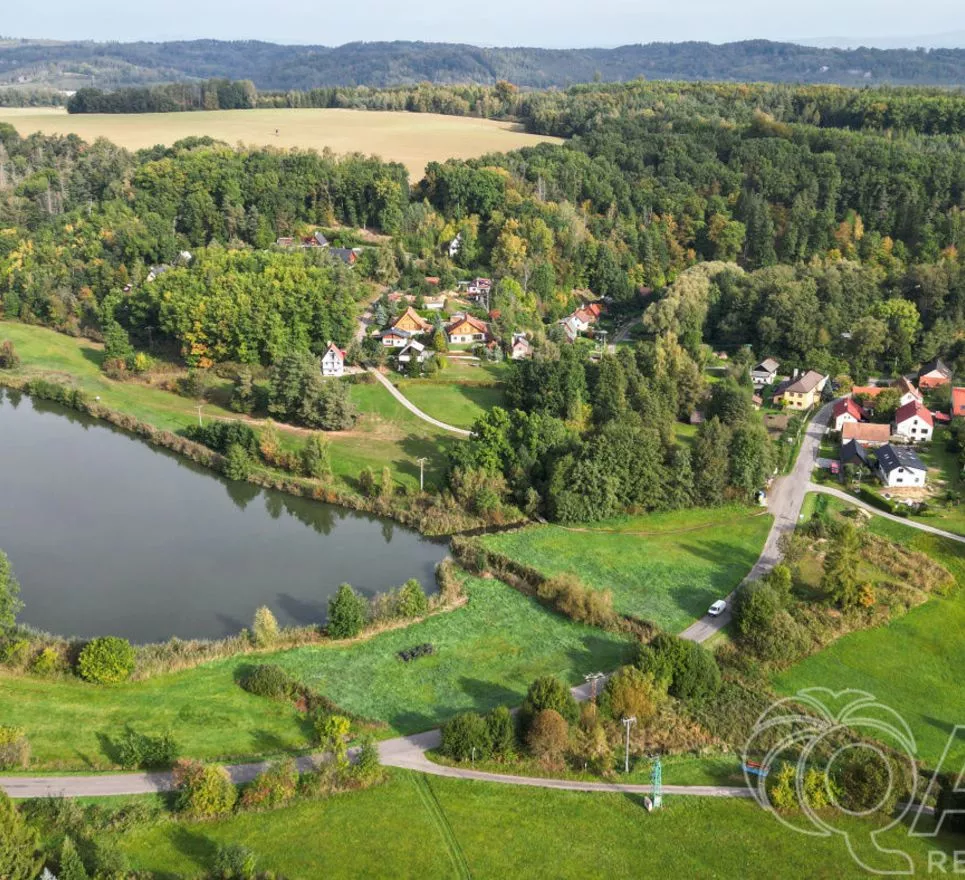 Prodej souboru pozemků 10.089 m2, Kněžmost - Drhleny, dva pozemky s možností stavby.