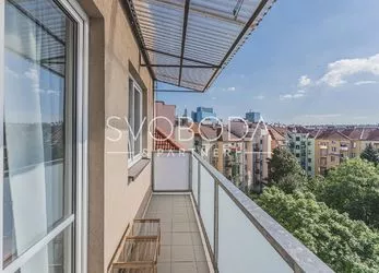 Prodej, Byt 3+1, 90 m2, s balkonem/terasou v každé místnosti, U Uranie, Praha - Holešovice