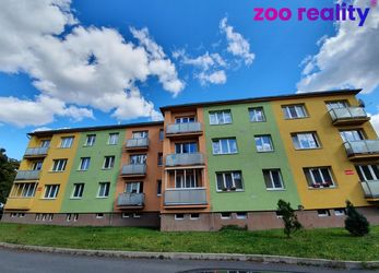 Pronájem bytu 2+1 balkon, 50 m2, Sluneční ulice, Chomutov