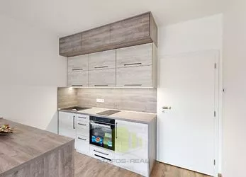 Pronájem novostavby bytu 1+kk 28,10 m2 + 6,06 m2 balkon, Janského, Olomouc - Povel