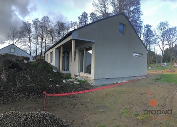 Novostavba rodinného domu 3+kk/4+kk 120 m2, krásné místo u Haberského rybníka, Habry