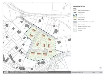 Prodej stavebních pozemků o výměře 13.327 m2 – 11 parcel. Nepomuk.