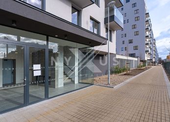 Prodej bytu 3+kk - 126 m2, velká terasa, garážové stání, Harfa Park VII, Praha 9 - Vysočany