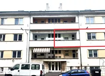 Prodej bytu 4+1 (101m²) + lodžie + sklep + zahrádka, Vyškov.