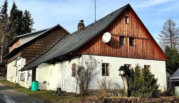 Prodej rodinného domu-chalupy 365m2, zahrada 1839 m2, Říčky v Orlických horách, okres Rychnov and Kn