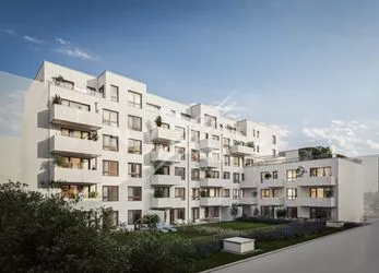 Družstevní byt 1+kk - 34 m2 + balkon 8m2 a garážové stání, Honzíkova, Praha 10 - Štěrboholy