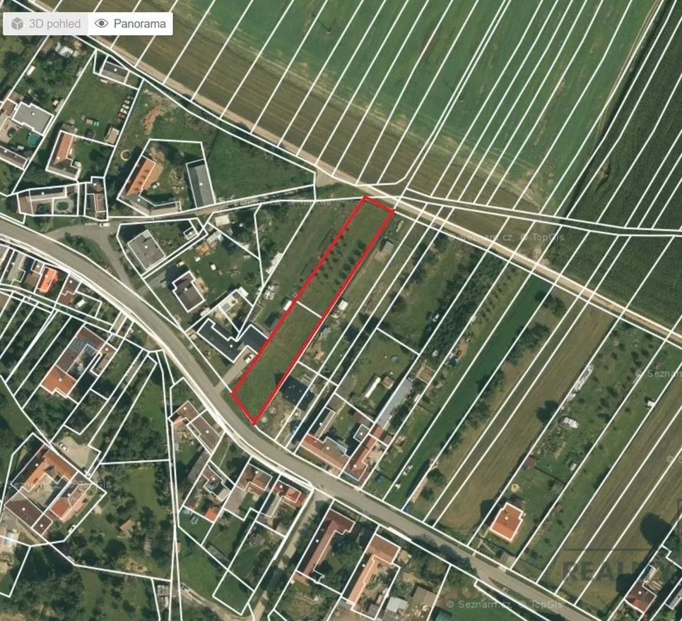 Prodej pozemku vhodného k výstavbě Raková u Konice 1635m2