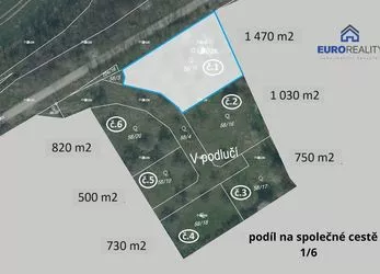 Prodej, stavební pozemek pro 2 domy, 1 470 m2, Božkov, Plzeň
