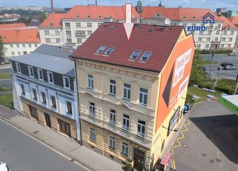 Pronájem, byt 2+1, 49 m2,  ul. Lindauerova, Plzeň