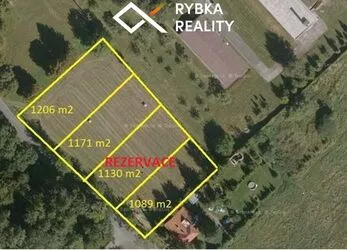 Prodej stavebního pozemku 1089 m2, Hostašovice