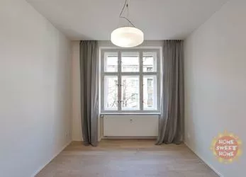 Praha, pronájem, moderní, nezařízený byt 2+kk (50 m2), Lucemburská, Vinohrady