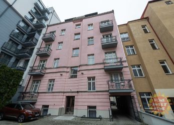 Praha, krásný zařízený byt 2+kkk pronájmu na Vinohradech, ulice Belgická