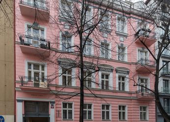 Praha, krásný zařízený byt 2+kkk pronájmu na Vinohradech, ulice Belgická