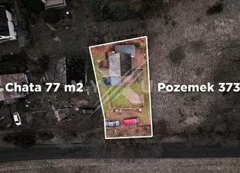 Prodej chaty 2+kk - 77 m2 po kompletní rekonstrukci, pozemek 373 m2, Vlkančice - Posázaví