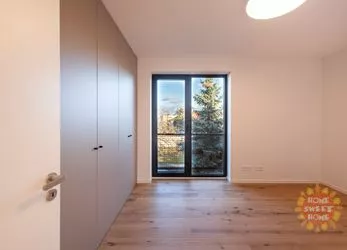 Praha 6,pronájem zcela nového bytu 4+k (110m2), terasa 35m2, parkovací st., ulice Selských baterií