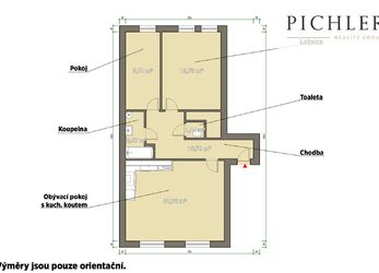 Pronájem bytu 3+kk se zahradou, 77 m², Plzeň