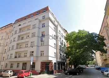 Prodej bytu OV 2+kk/T, 42m2, ul. Biskupcova, Praha - Žižkov, po rek., francouzská okna do dvora