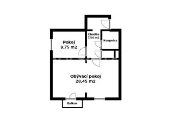 Prodej bytu 2+kk - 52 m2 v novostavbě + balkon + sklep + park. stání, Bryksova, Praha 9 - Černý Most