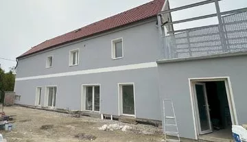 Kostomlaty nad Labem - Lány, prodej bytu 2+kk 40,7 m2, terasa 32 m2