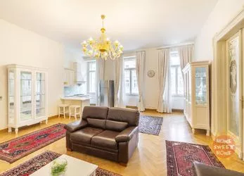 Pronájem Praha, luxusní kompletně zařízený byt 3+kk, 98m2, bazén, klimatizace, Vinohrady
