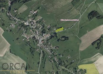 Prodej investičního pozemku 3930 m2 v k.ú. Pěčín u Rychnova nad Kněžnou