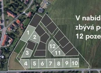 Prodej stavebního pozemku, 998 m2, Ráby,okr. Pardubice