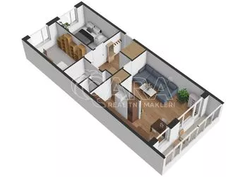 Prodej bytu 3+kk, 71 m² + lodžie 7 m² + sklep 1m²