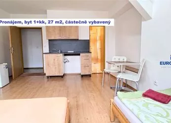 Pronájem, byt 1+kk, 27 m2, Plzeň, Lindauerova
