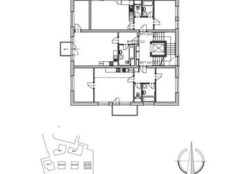 Prodej, byt 2+kk 47,14 m2 + balkón 2,52 m2, Residence Kutná Hora